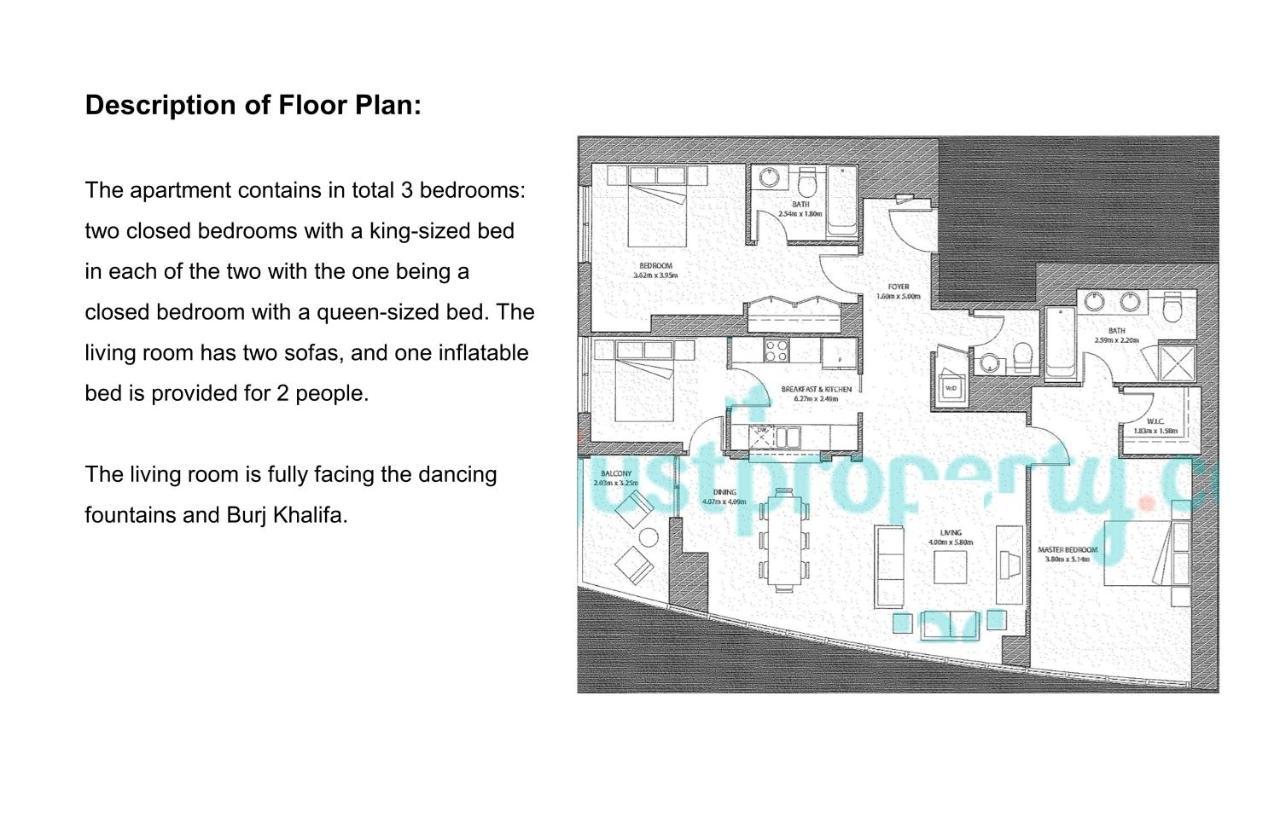 Elite Royal Apartment - Full Burj Khalifa & Fountain View - Premium Dubai Luaran gambar